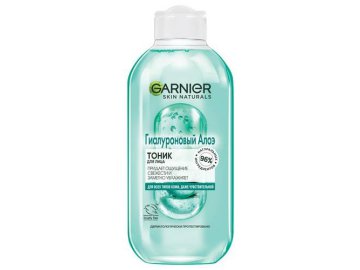 Тоник-алоэ для лица GARNIER Skin Naturals Гиалуроновый для всех типов кожи, 200 мл