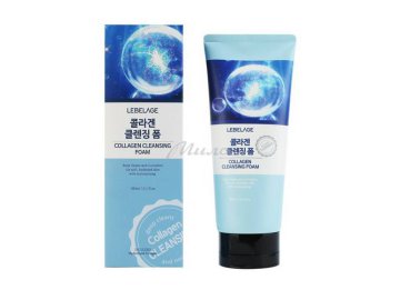 Пенка для умывания LEBELAGE регенерирующая с коллагеном, 180 мл