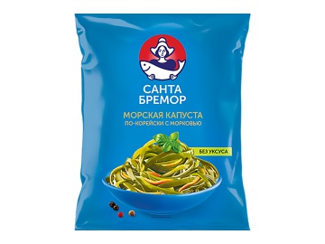 Морская капуста Санта Бремор По-корейски с морковью без уксуса 350 г в Пинске Санта