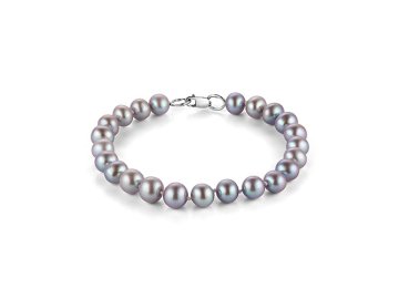 Браслет декоративный DE FLEUR, серебро 925 проба, вставка жемчуг