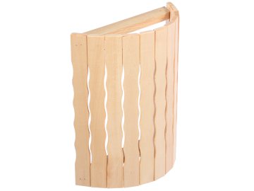 Абажур угловой для бани Банные Штучки Волна 26x10x31см, арт. 32319