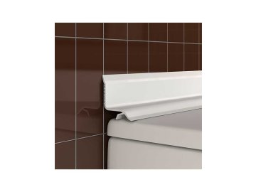 Угол (бордюр) д/ванн на плитку ПВХ 23мм х 1,85м НП35 в Минске Ома