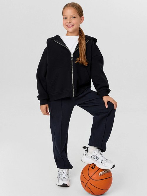 Брюки для девочек синие, фото 7 из 7