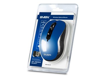 Мышь SVEN RX-560SW (синий)