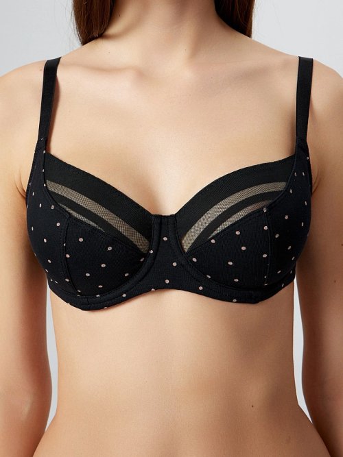 Бюстгальтер макси женский черный, фото 1 из 6