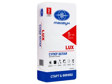 Шпатлевка гипсовая Тайфун Люкс 15 кг