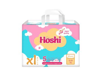 Мила акции Быхов - Детские подгузники-трусики HOSHI, размер XL 5, 32 шт