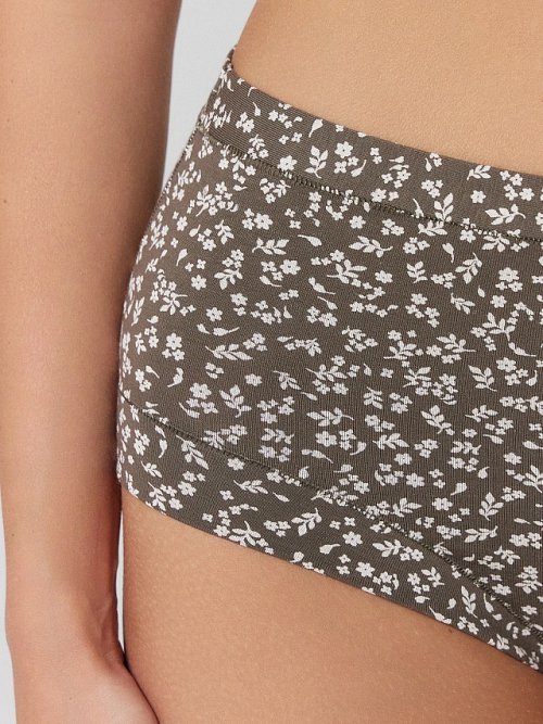 Трусы шортики женские с цветочным принтом, фото 6 из 24