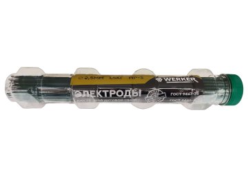 Электроды МР-3 ф2,5мм, герм. капсула (уп.1,5кг) WERKER