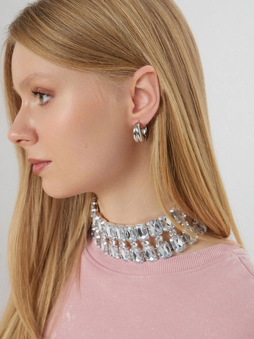Серьги кольца женские, фото 1 из 28