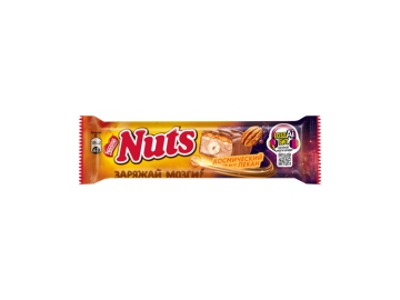 Конфета Nuts Космический с фун арах карам мол нач нугой со вк пекана 60 г из каталога Корона
