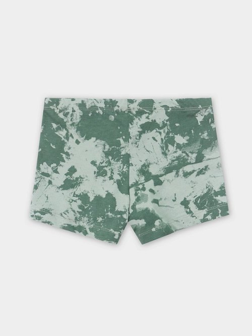 Трусы для мальчиков зеленые с принтом, фото 2 из 9