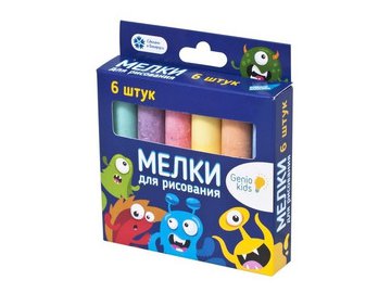 Мелки для рисования GENIO KIDS-ART MLB06
