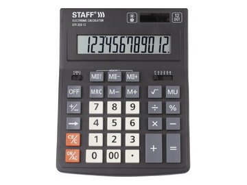 Калькулятор Staff Plus STF-333-12 (250415)