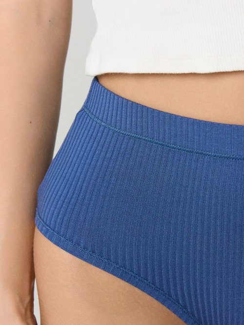 Трусы женские макси синие, фото 6 из 24