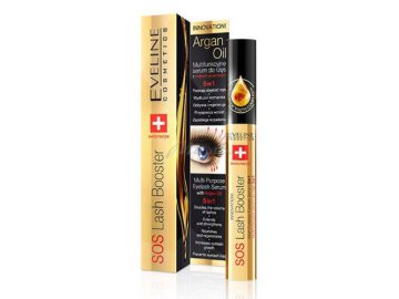 Сыворотка для ресниц EVELINE Sos lash booster 5в1 комплексная, 10 мл