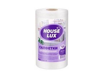 Чистящие салфетки houslux big size 28*20 см рулон 125шт/12 в Орше Электросила