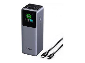 Внешний аккумулятор Ugreen PB722-35525B 25000mAh (серый)