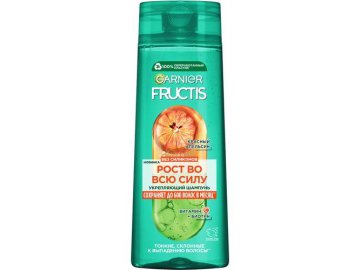 Шампунь для волос FRUCTIS укрепляющий Рост во всю силу Красный апельсин, 400 мл Мила