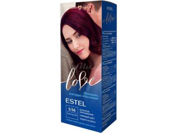 Краска для волос ESTEL Love Intense, тон 5/56 бургундский, 100 мл