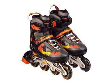 Роликовые коньки FAVORIT PW-153B-10BK-S