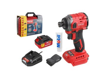 Аккумуляторный ударный винтоверт WORTEX CWR 0218 XLT (1x4 А*ч)