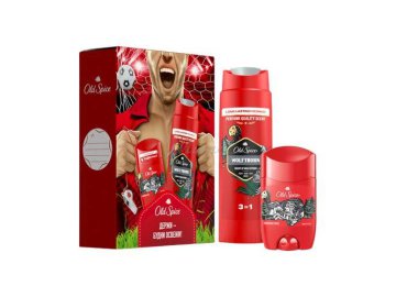 Подарочный Набор OLD SPICE Твердый дезодорант 50 мл + Гель для душа Wolfthorn, 250 мл