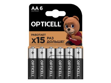 Батарейки Opticell Basic AA 6шт