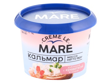 Кальмар рубл.с креветкой (в соусе) 150г