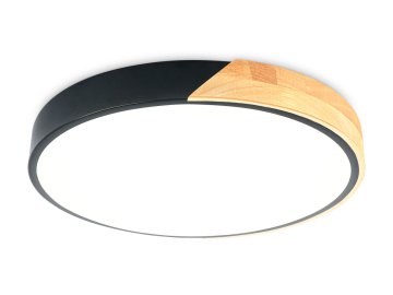 Светильник подвесной (LED) FZ1306 BK/LW D500мм. (45Вт, 5000K) Ambrella