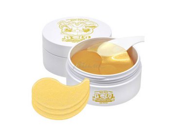 Увл. гидрогелевые патчи Elizavecca для кожи вокруг глаз milky piggy Hell-Pore Gold Hyaluronic acid eye patch
