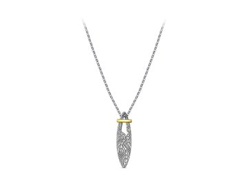 Колье KABAROVSKY, серебро 925 проба, вставка керамика