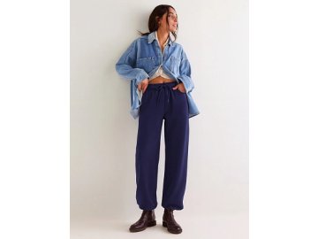 Брюки женские в синем цвете