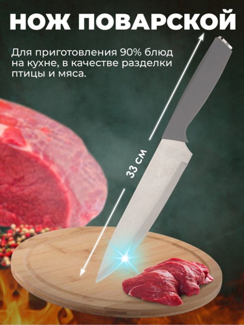 Набор столовых ножей Sherry, фото 28 из 352