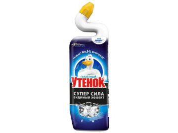 Средство чистящее для унитаза ТУАЛЕТНЫЙ УТЕНОК Супер Сила Видимый эффект, 900 мл