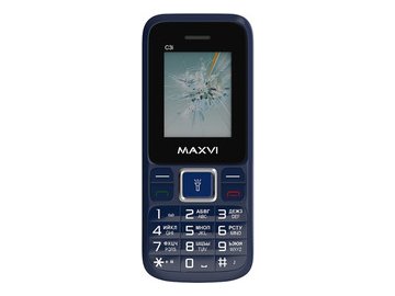 Мобильный телефон Maxvi C3i (маренго) в Светлогорске 5 элемент