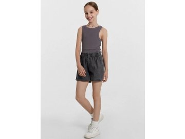 Шорты джинсовые для девочек серые Марк Формель