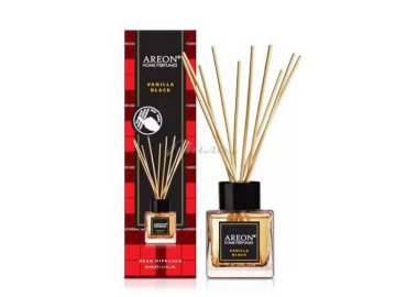 Мила акции Ветка - Аромадиффузор AREON Sticks Reed Vanilla Black, 50 мл