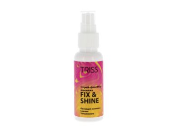 Спрей-фиксатор макияжа TRISS Fix&Shine, 50 мл
