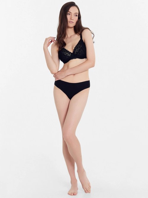 Бюстгальтер женский в черном цвете, фото 3 из 15