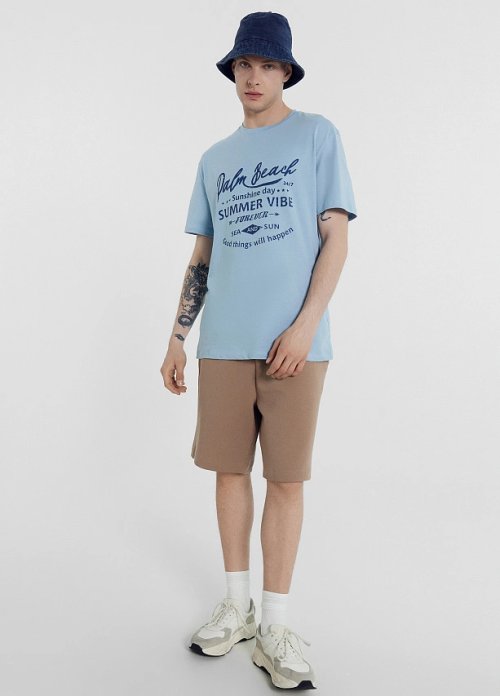 Шорты мужские в коричневом цвете, фото 1 из 6