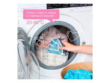 Гель для стирки биоразлагаемый SYNERGETIC 5л (109500) 5 элемент