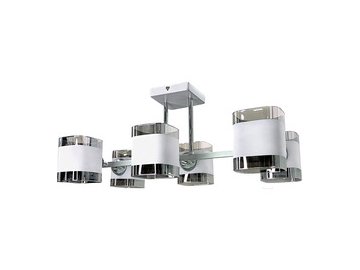 Люстра Aitin-Pro НПБ 02-6x60-101 9089/6 (белый/хром)