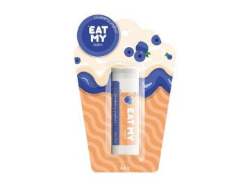 Бальзам для губ EAT MY Йогурт с голубикой, 4.8 г