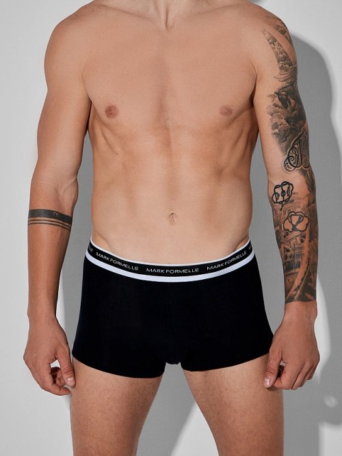 Трусы боксеры мужские черные, фото 8 из 21