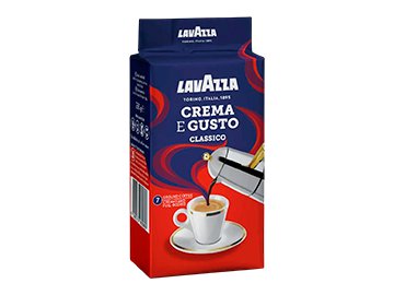 Кофе Lavazza Crema E Gusto Classico молотый 250 г в магазинах 