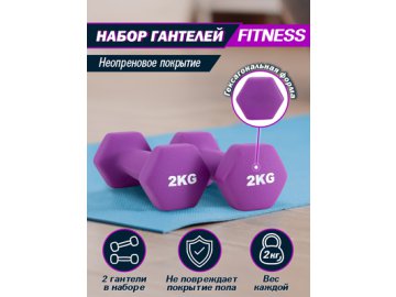 Набор гантелей Fitness