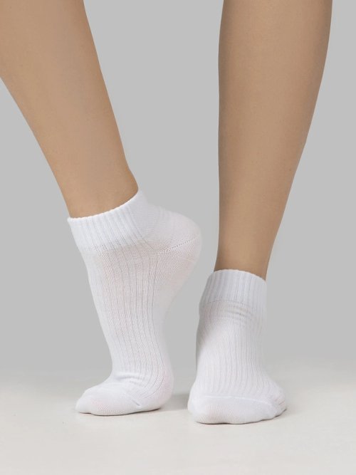 Носки женские белые в наборе, 3 пары, фото 2 из 8