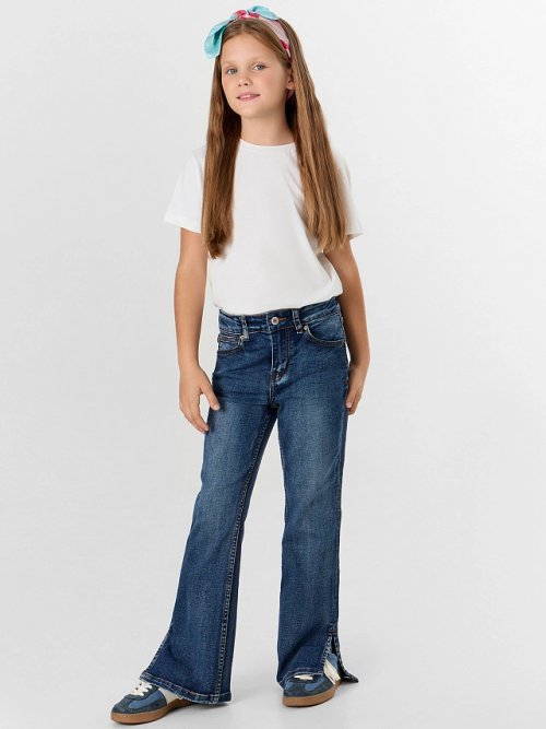 БРЮКИ ДЖИНСОВЫЕ ДЛЯ ДЕВОЧЕК, фото 6 из 7