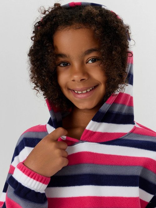 Худи для девочек в полоску, фото 4 из 6